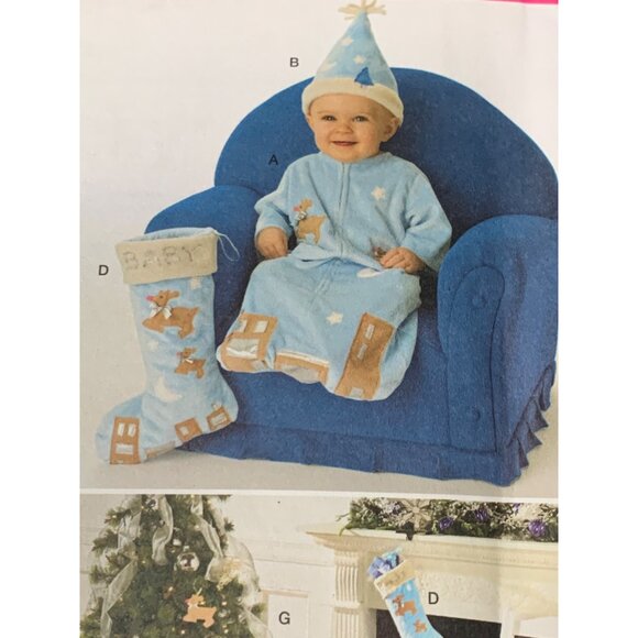 Simplicity Baby Bunting and Decorations Sewing Pattern 2589 - uncut - Picture 3 of 10